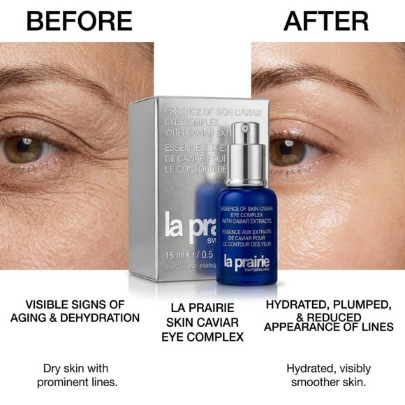 La Prairie Essence of Caviar Eye Complex 0.5oz 15ml Luxury Anti-Aging Eye Cream - Picture 3 of 5
